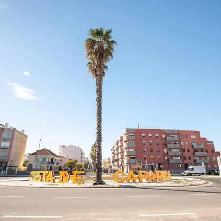 Daire Guestready - Cozy Beachside Retreat Costa da Caparica